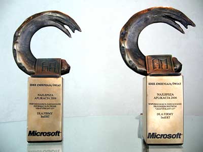Statuetki Aplikacja Roku 2006